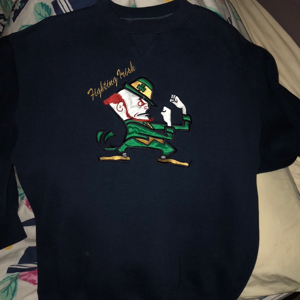 University of Notre Dame: Fighting Irish! Crewneck